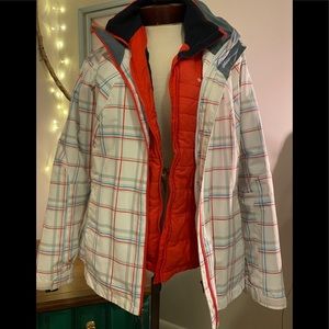 Columbia coat and liner